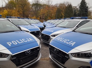 303 nowe radiowozy dla policji - po Kii czas na Hyundai'a
