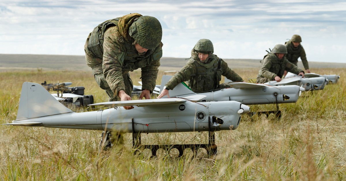 Rosyjski dron Orlan