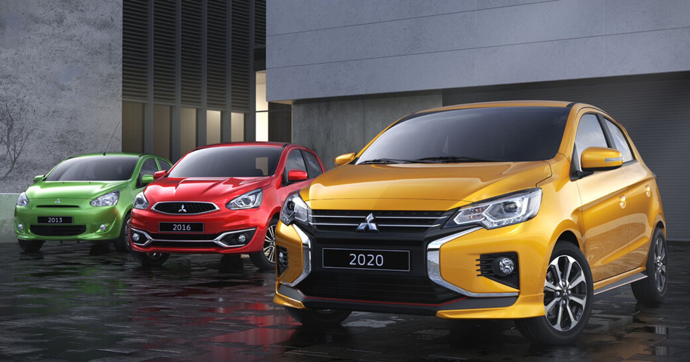 Mitsubishi Space Star po odważnym liftingu
