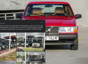Znaleźli opuszczony salon Volvo. Za szybą stoją ponad 30-letnie nieużywane auta!
