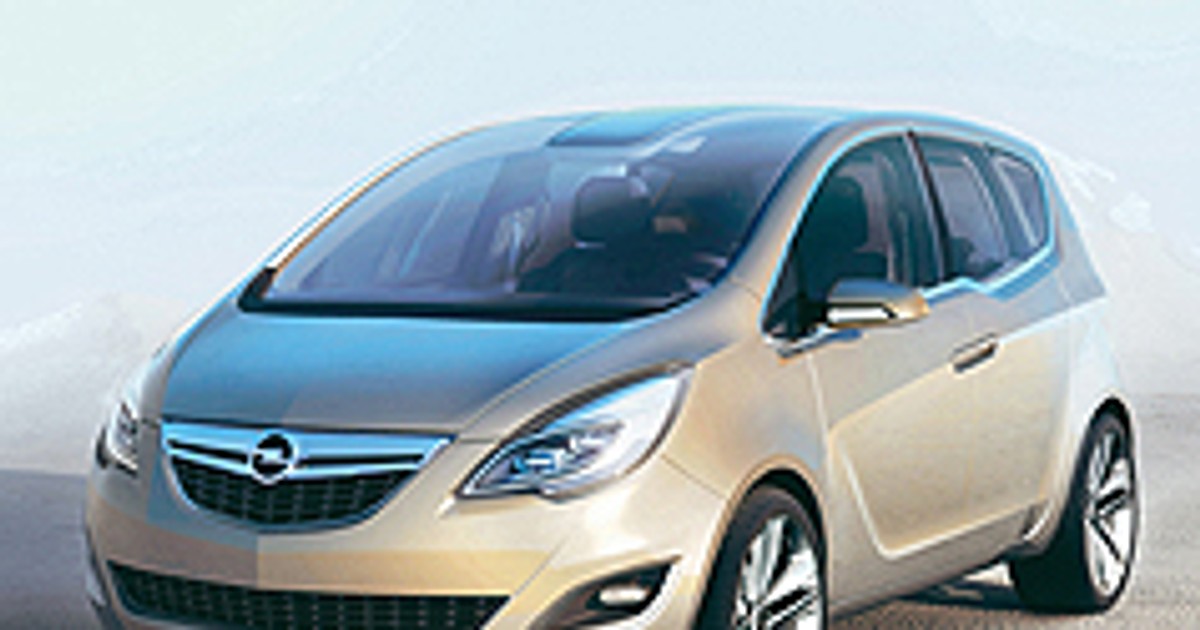 Opel Meriva - Z drzwiami pod wiatr