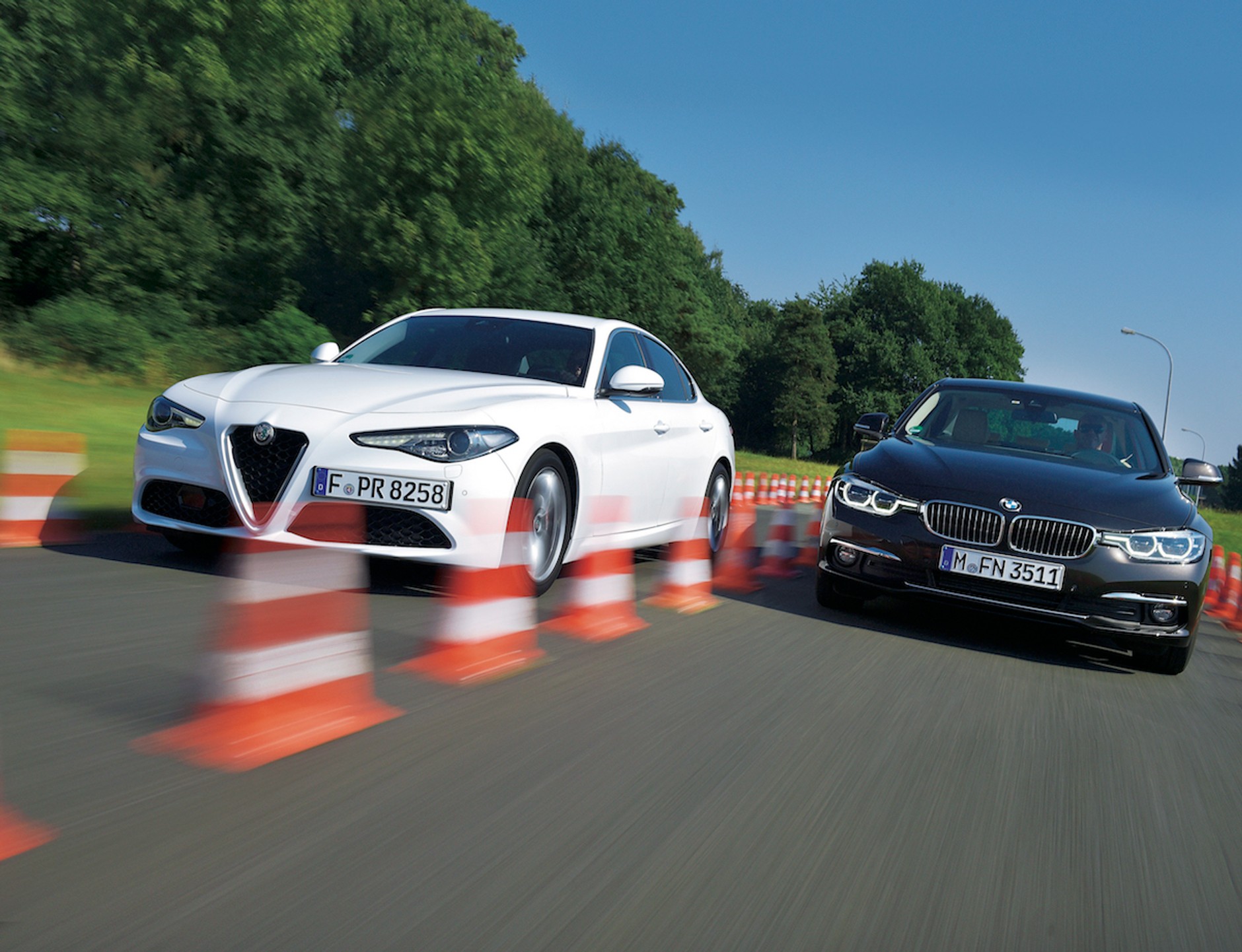 Alfa Romeo Giulia kontra BMW serii 3