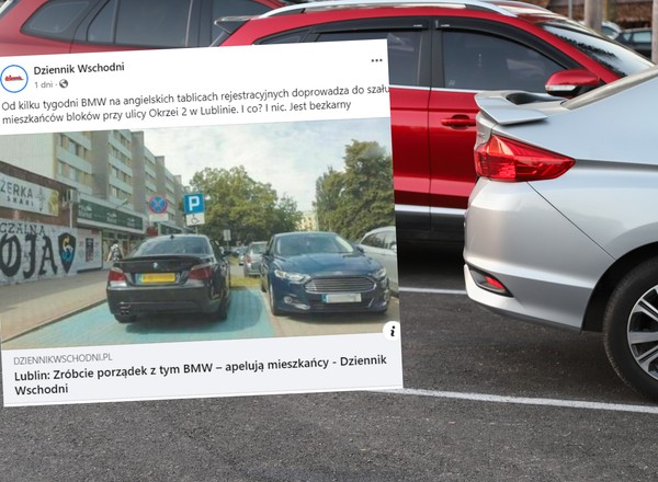 BMW wieczorem znika, rano się pojawia. Policja rozkłada ręce
