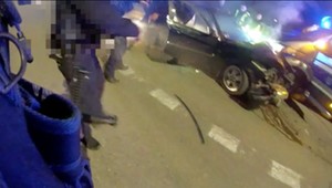 W Radomiu pościg jak z filmów akcji. Policja goniła czarne BMW [Nagranie]