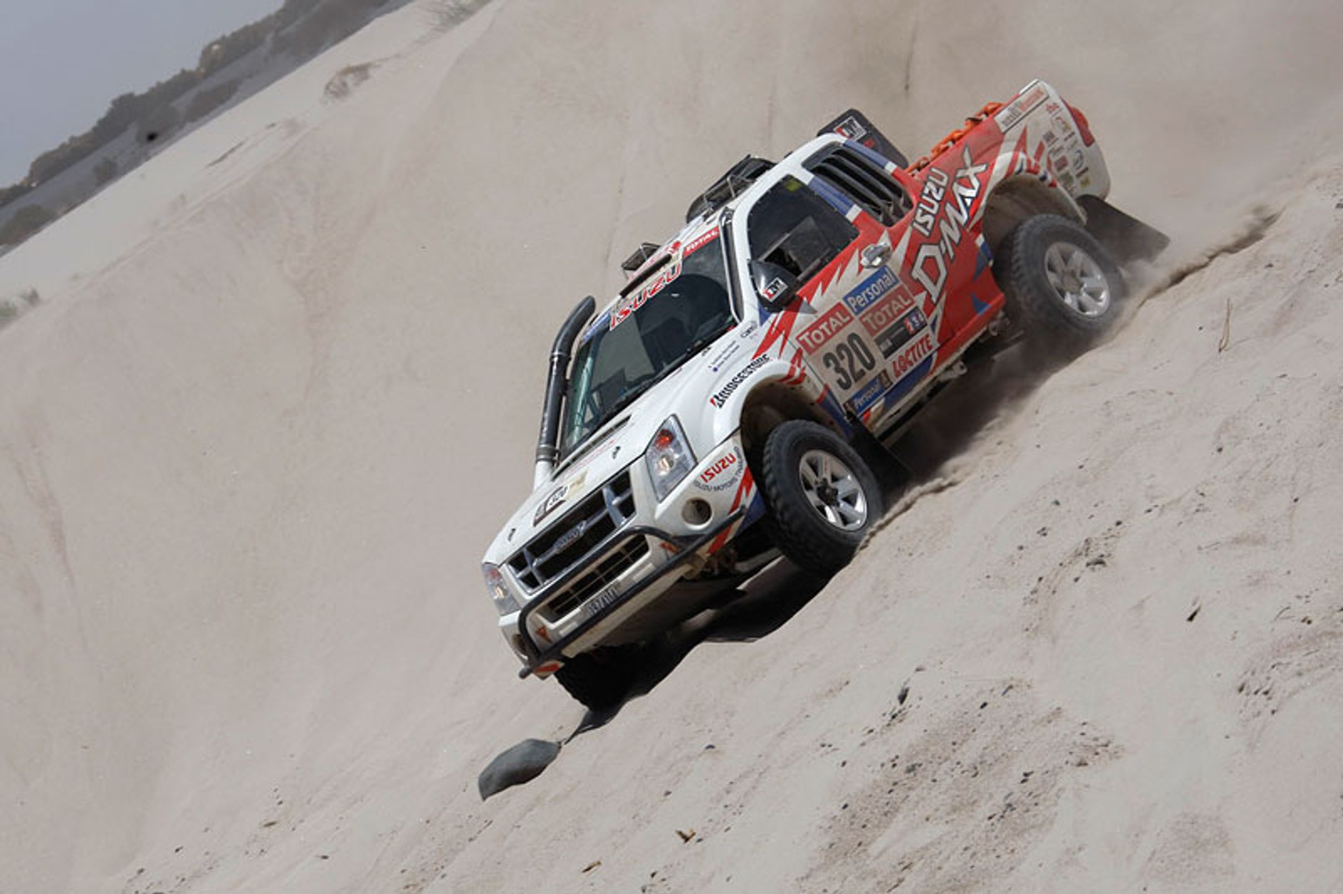 Rajd Dakar 2010: Przygoński 8. (8. etap na żywo, klasyfikacja, foto - Willy Weyens)