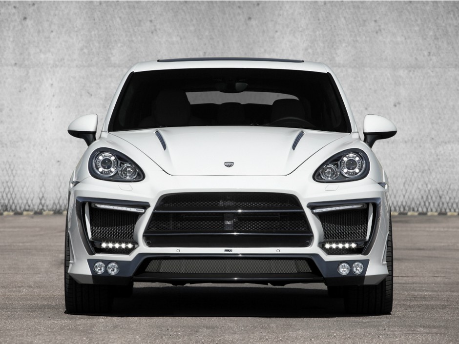 Porsche Cayenne: biały pieprz od Lumma