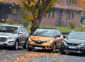 Hyundai Tucson kontra Peugeot 3008 i Renault Scenic - który model będzie najlepszym wyborem?