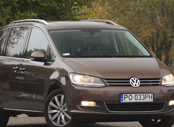 Sharan 2.0 TDI DSG Highline: VW przestał być sknerą
