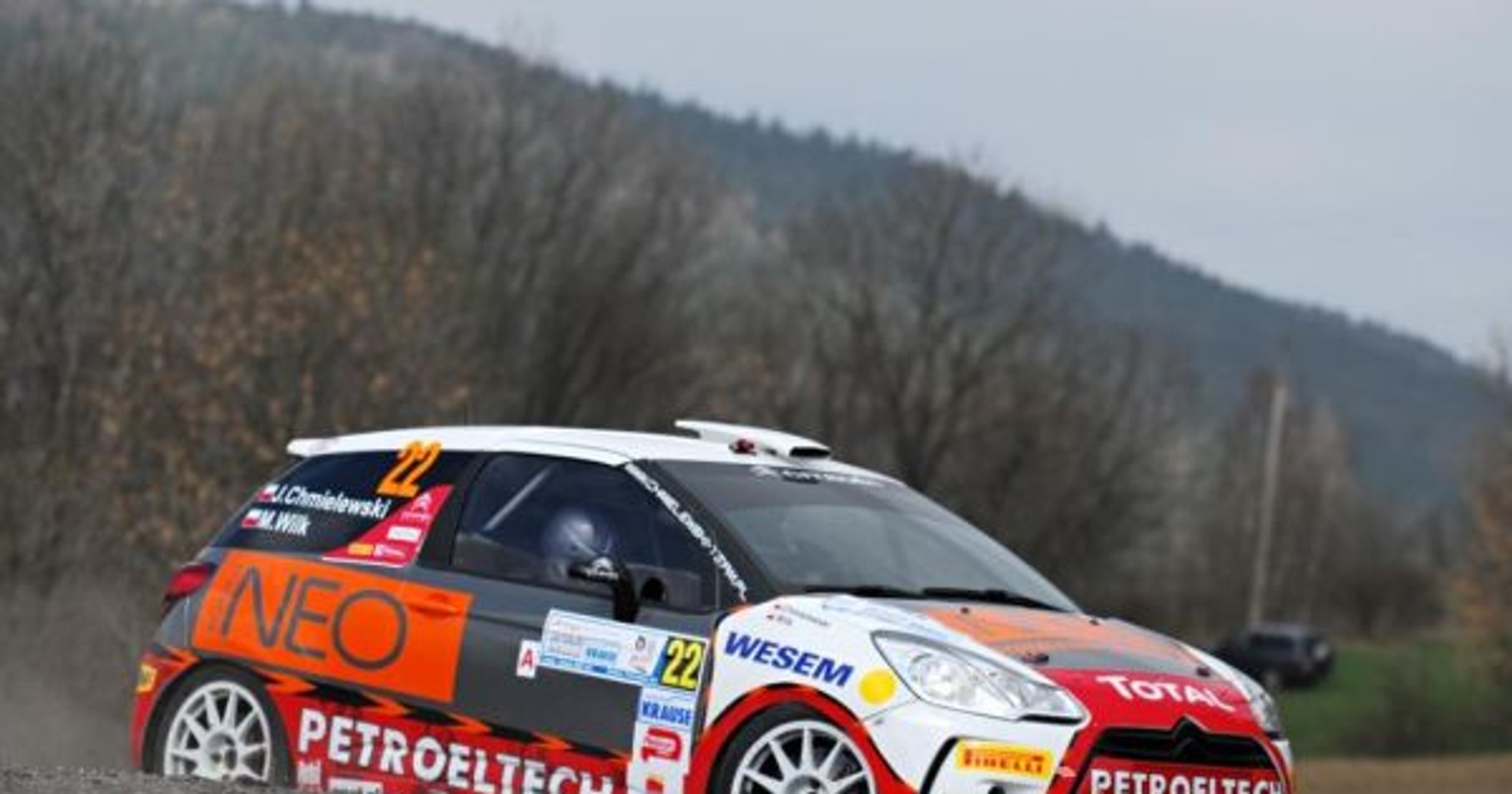 Citroen DS3 w Rajdzie Świdnickim
