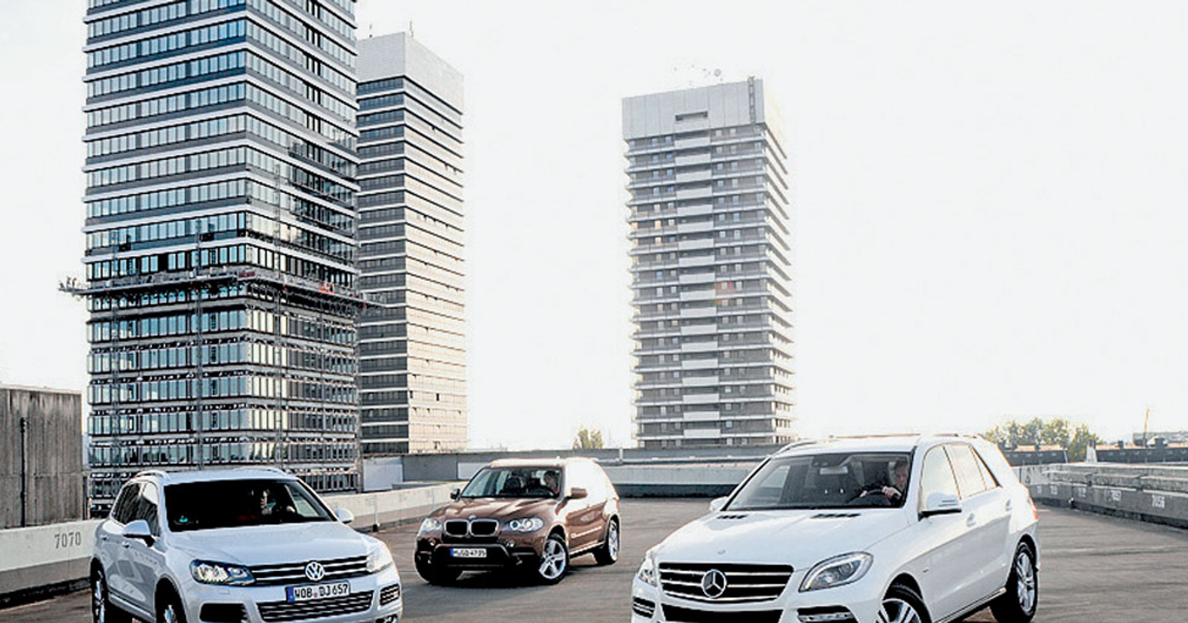 BMW X5 kontra Mercedes ML i VW Touareg: luksusowe, ale niekoniecznie terenowe suv-y