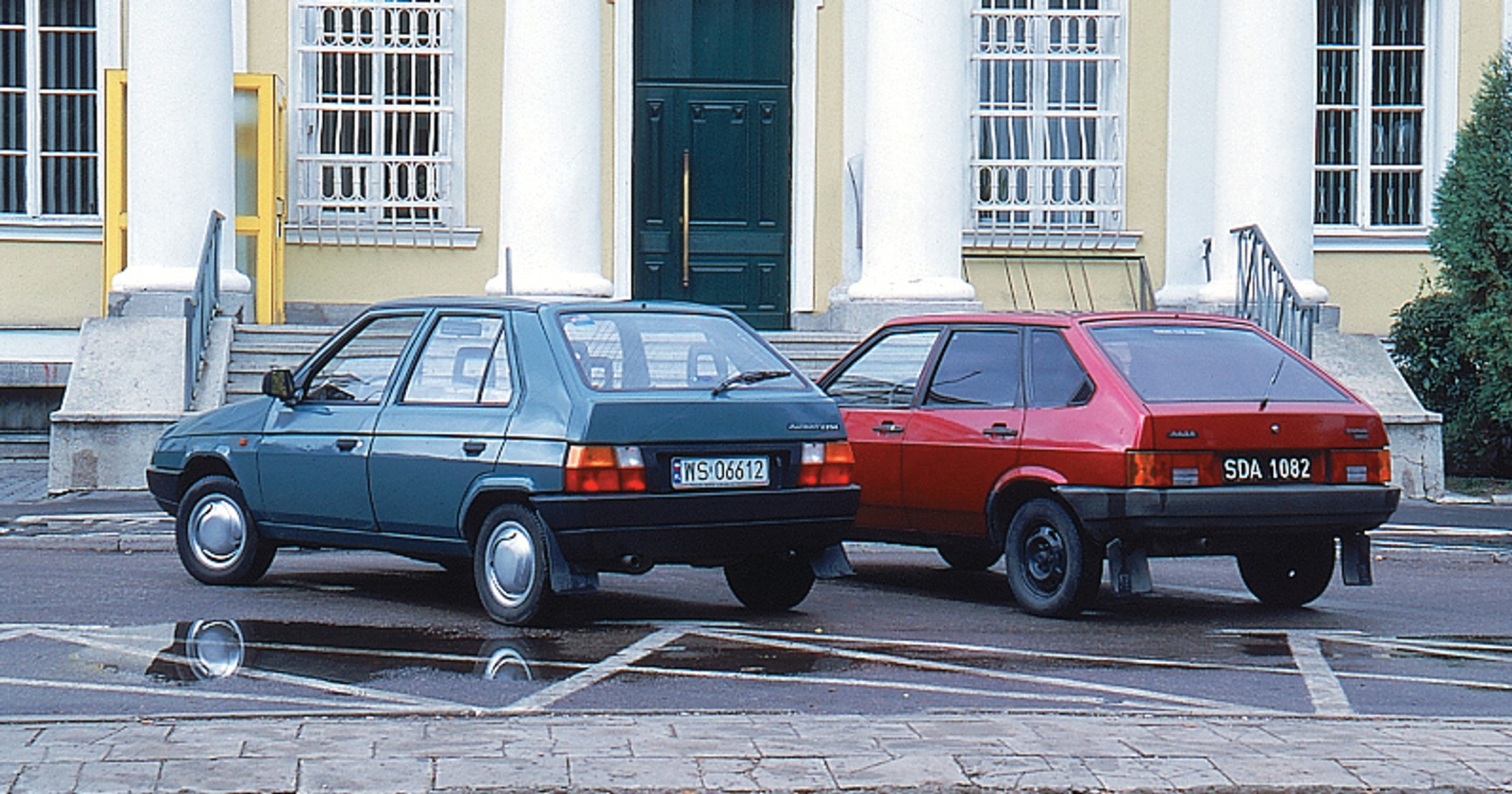 Skoda Favorit kontra Łada Samara