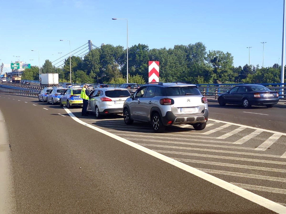 Policjanci prowadzili specjalną akcję. Sprawdzali tylko jedną drogę