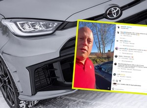 Christian von Koenigsegg nie wyróżniłby się na polskich drogach. Jeździ małą Toyotą