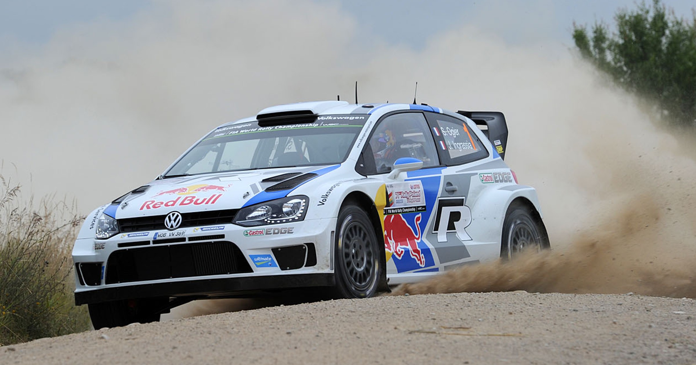 Sebastien Ogier lider po I dniu 71. Rajdu Polski