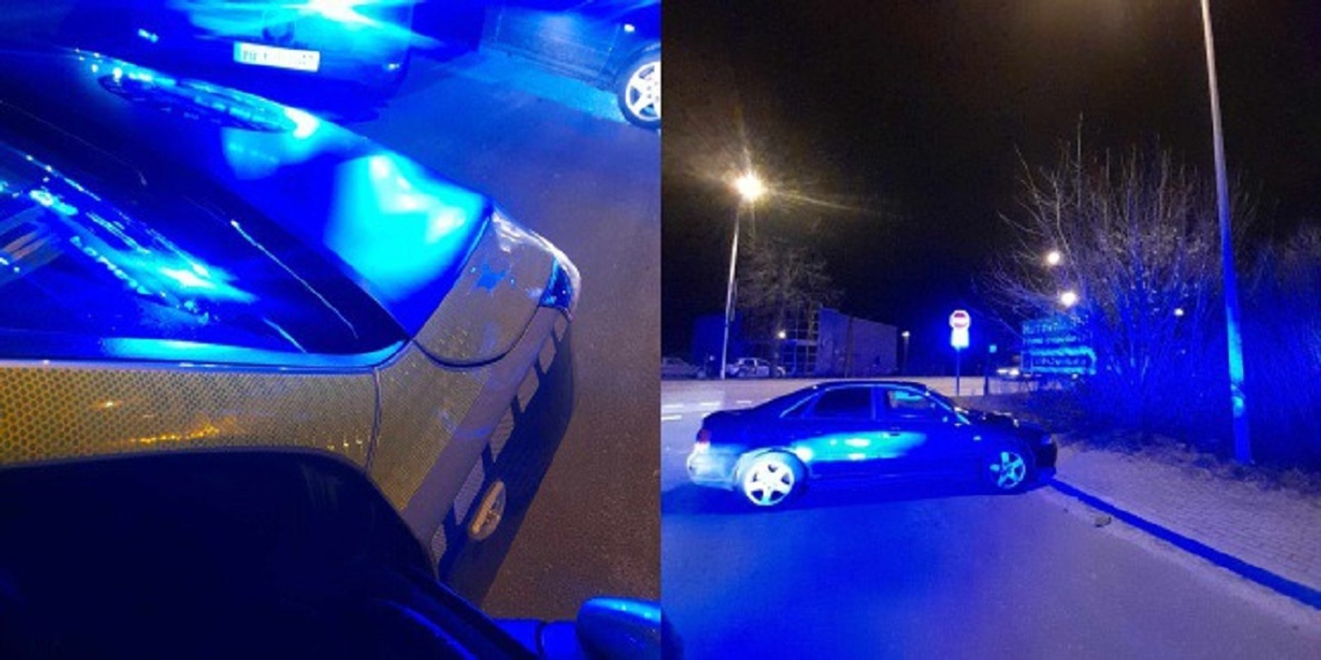 30-letniemu kierowcy nie udało się uciec przed policją