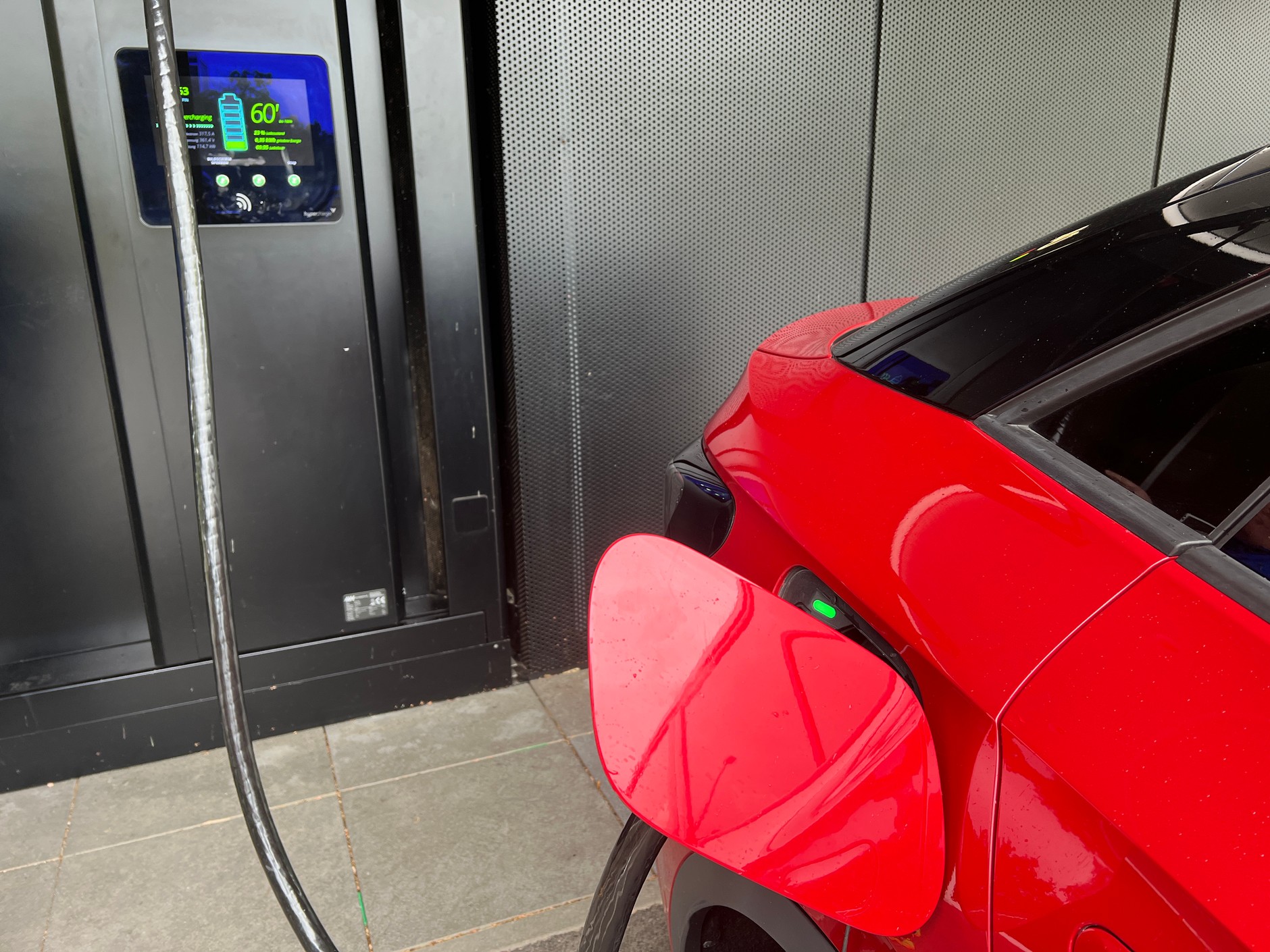 Hub ładowania Audi w Norymberdze w Niemczech