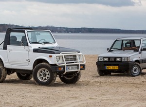 Fiat Panda 4x4 kontra Suzuki SJ 413 - japoński wojownik i Kung Fu Panda