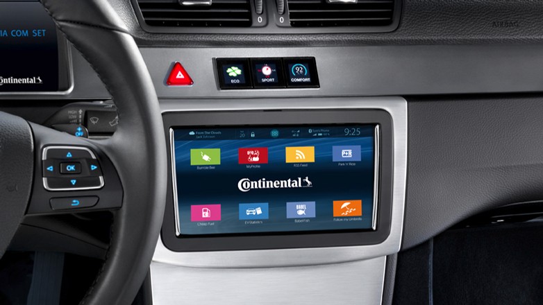 Continental proponuje system multimedialny, który będzie stale podłączony do internetu