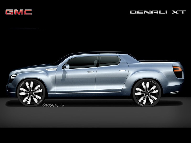 Chicago 2008: GMC Denali XT Concept: hybrydowy pickup spalający etanol