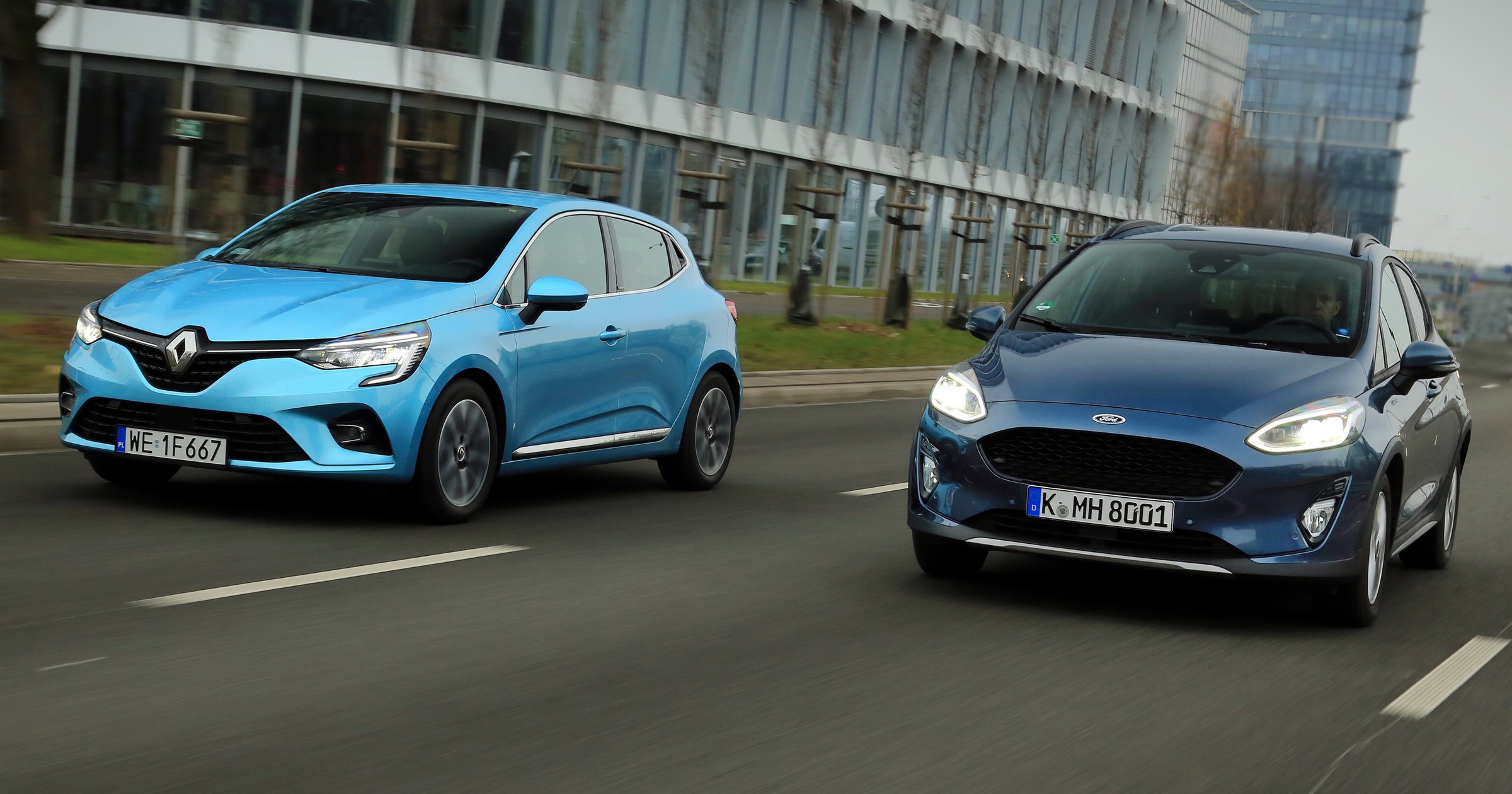 Ford Fiesta 1.0 EcoBoost Hybrid vs. Renault Clio E-Tech