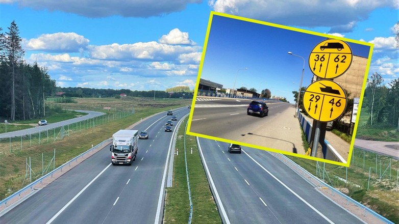 Żółte znaki z czołgami, wojskowe znaki drogowe — co oznaczają?