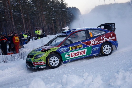 Rajd Szwecji 2010: piękny pojedynek Hirvonen - Loeb (relacja z 3. etapu)
