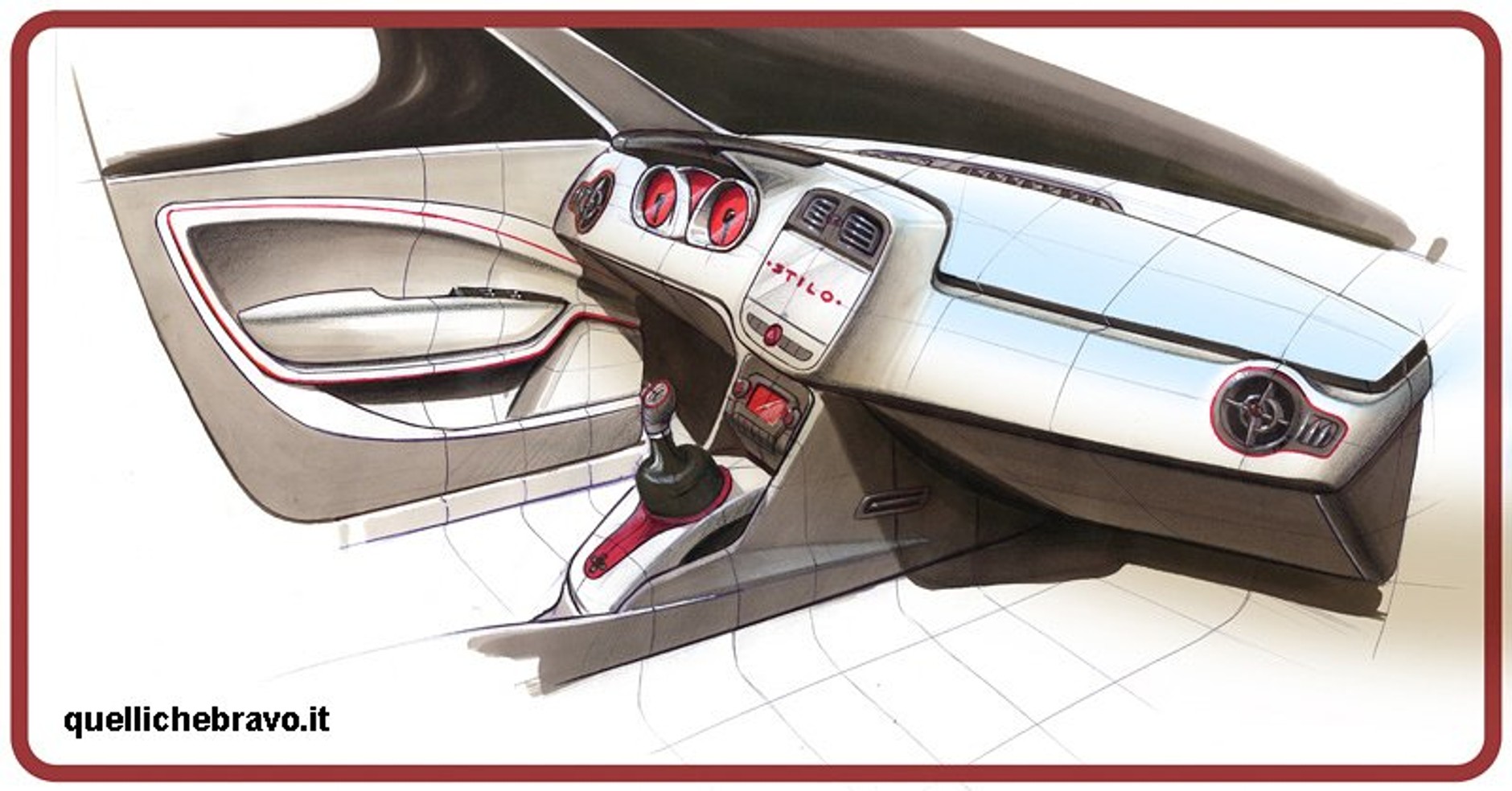 Fiat Bravo: wnętrze nowego modelu na oficjalnym blogu