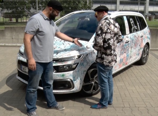 Auta bez ściemy - pomalowany Citroen Grand C4 Picasso