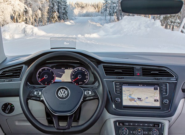 Bezprzewodowo podgrzewana szyba Volkswagena