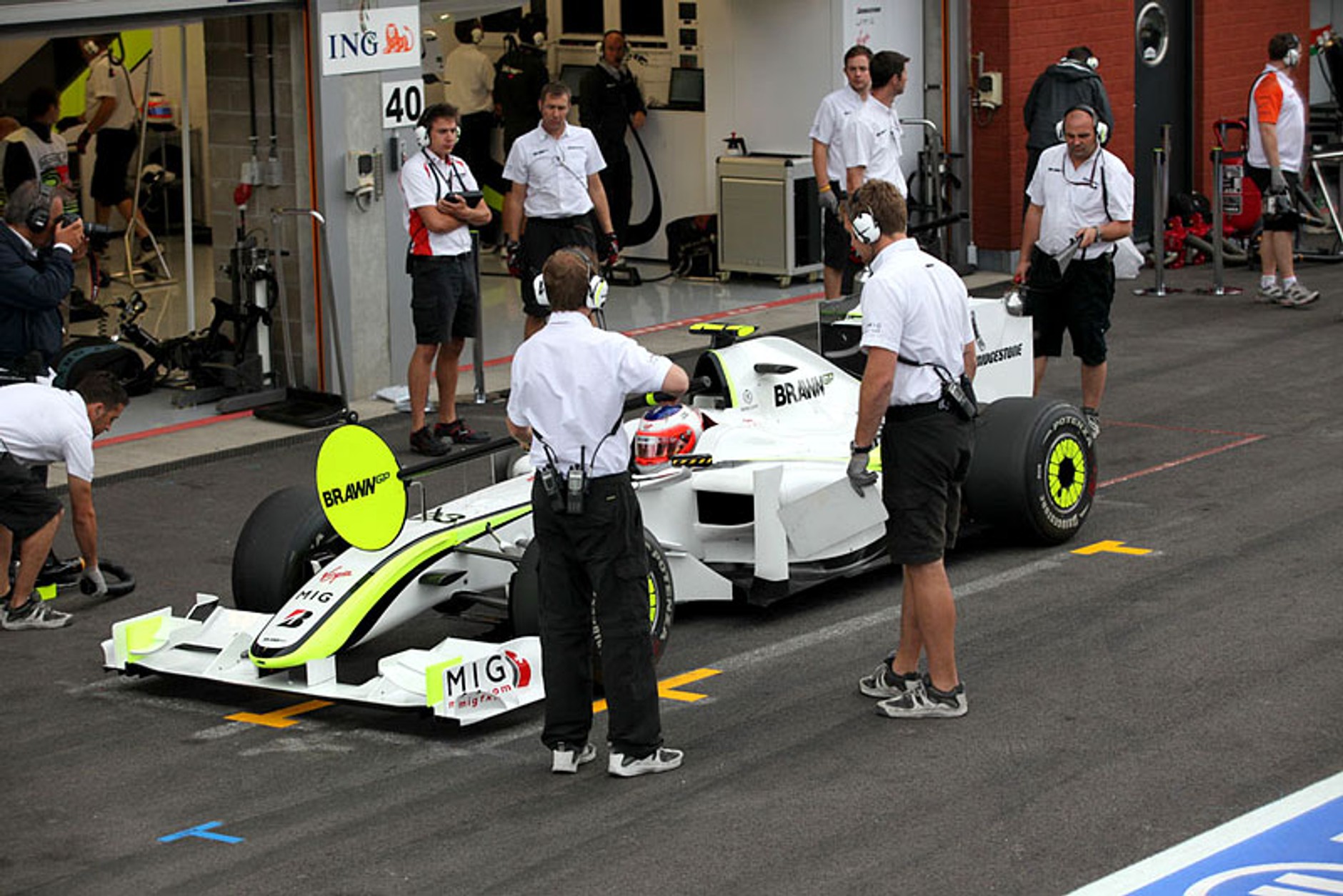 Grand Prix Europy 2009: Formuła 1 od kulis - fotogaleria Jiří Křenek