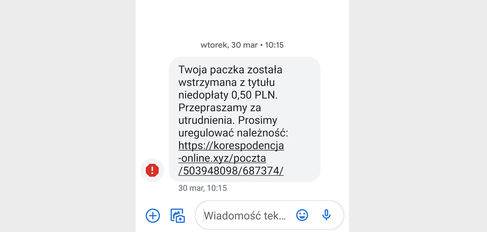 Oszustwo na drobną dopłatę – można stracić dużo pieniędzy!