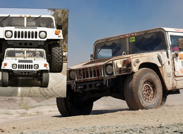 Hummer X3 - dzieło szejka jest trzy razy większe od Hummera H1