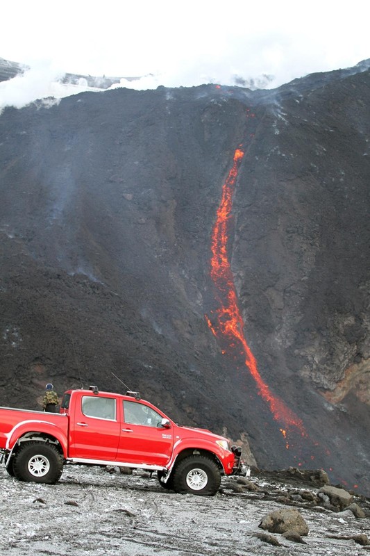 Wybuch wulkanu Eyjafallajökull to wina Toyoty?