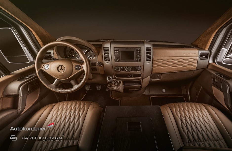 Luksusowy Mercedes Sprinter od Carlex Desing