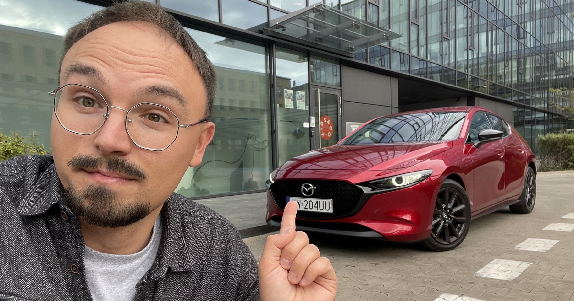 Testuję Mazdę 3 2.5 e-Skyactiv G z manualną skrzynią biegów