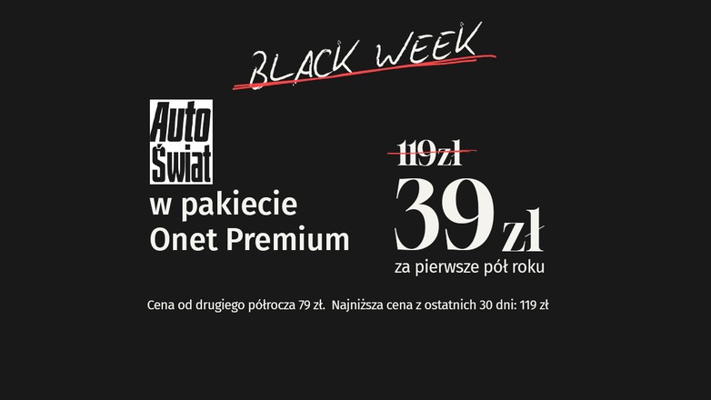 Oferta jakiej nie było. Onet Premium Auto Świat