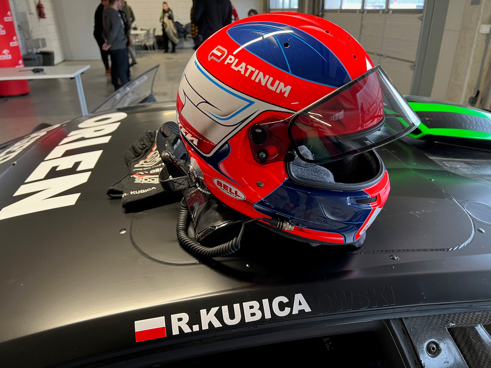 Co-driving z Robertem Kubicą na torze Silesia