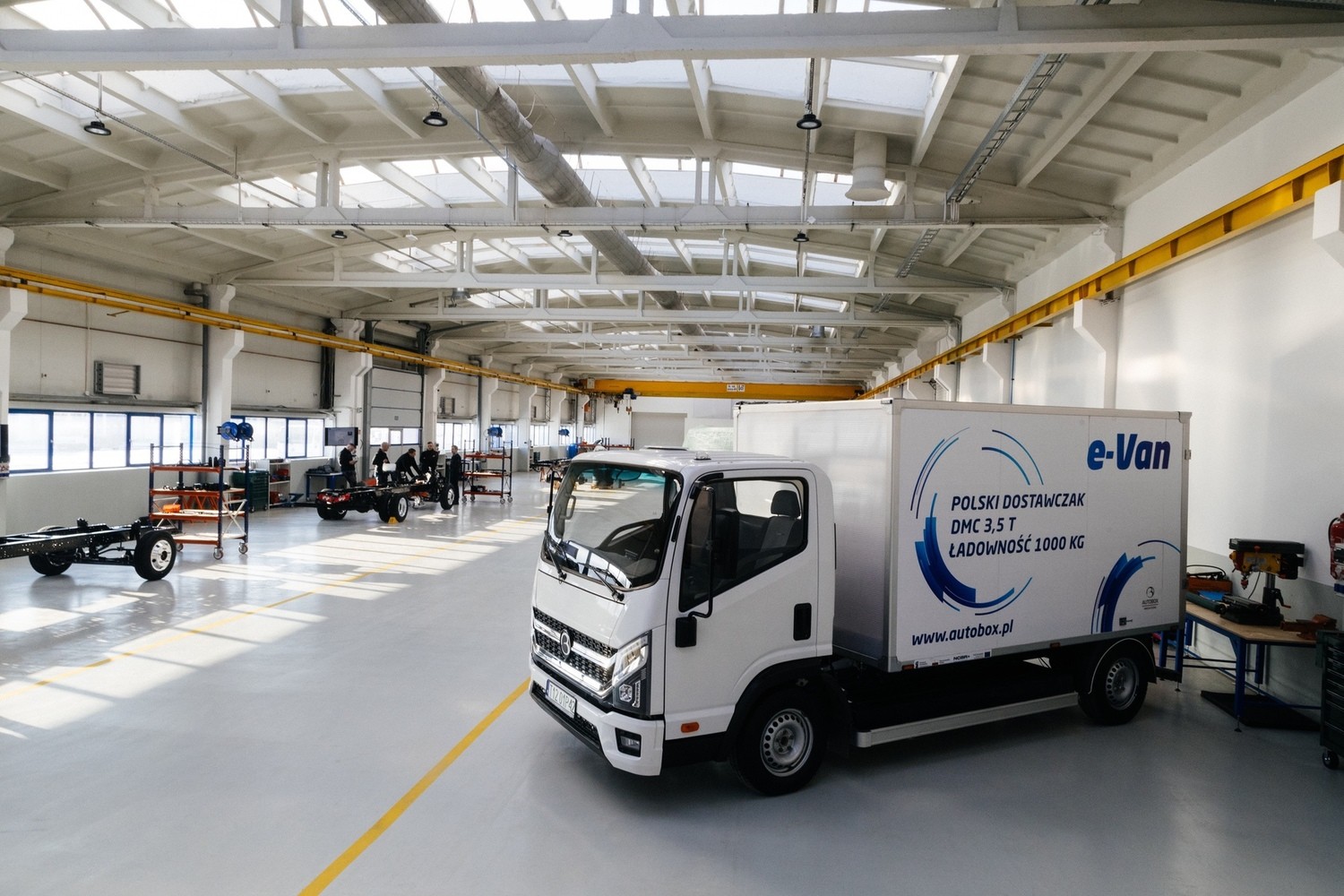Autobox e-Van, czyli elektryczny dostawczak z Polski