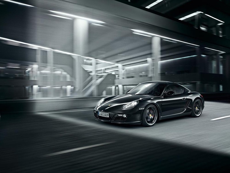 Porsche Cayman S Czarna Mamba