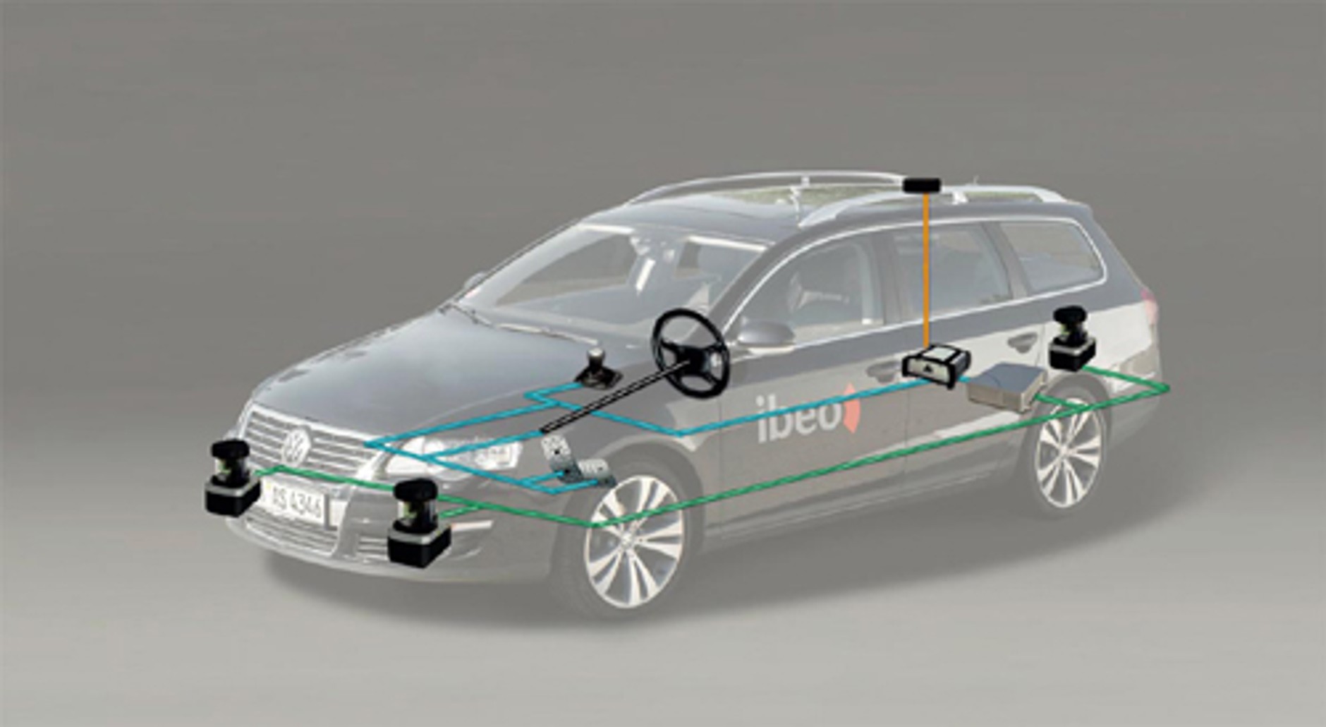 Samochód zna drogę