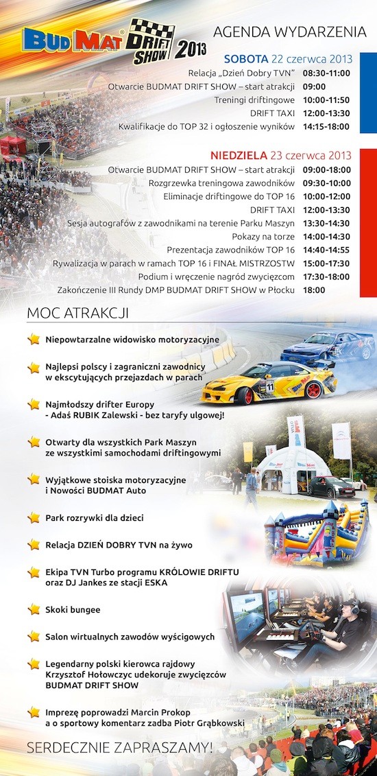 BudMat Drift Show 2013 w Płocku