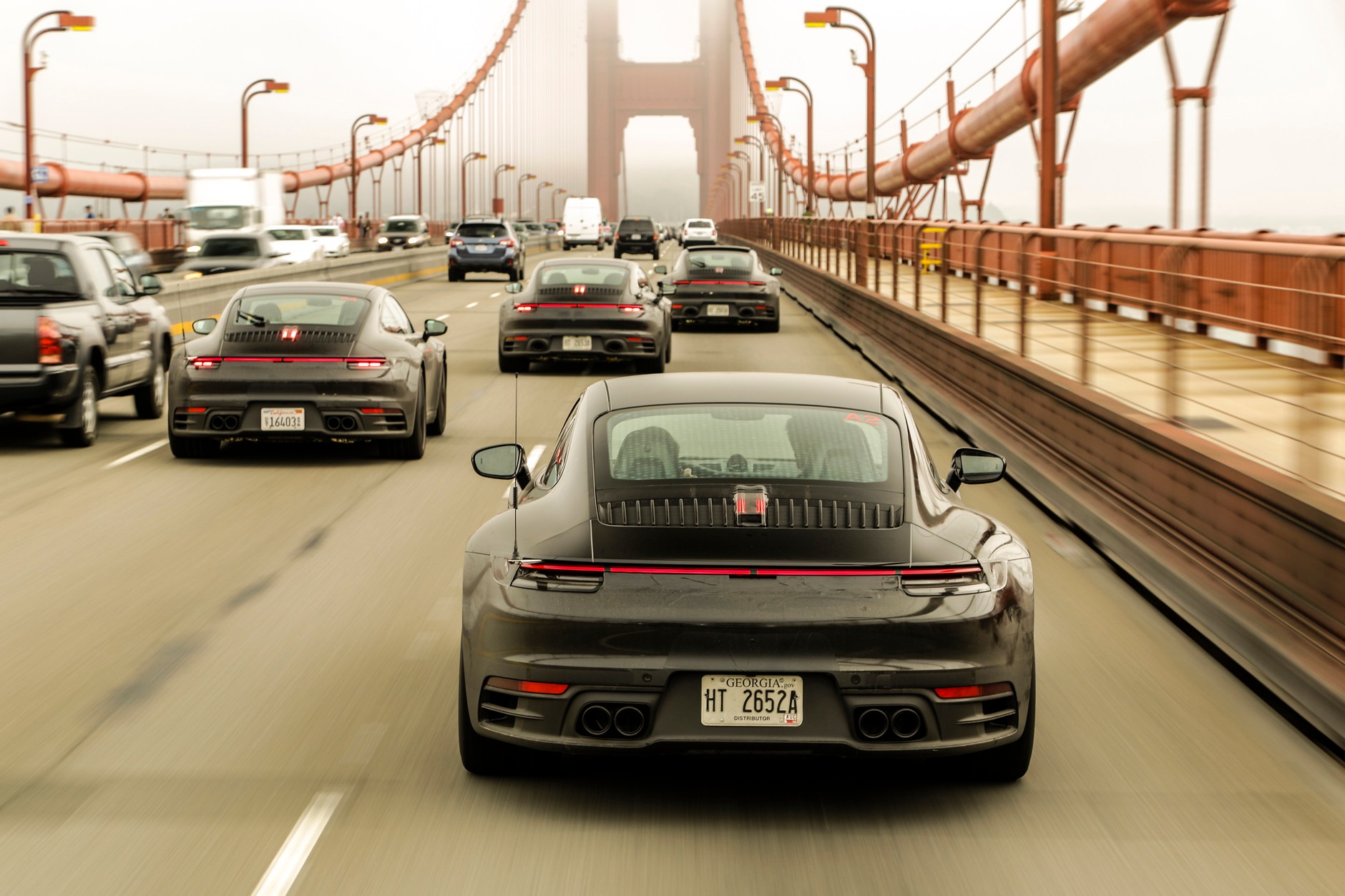 Nowe Porsche 911 podczas testów