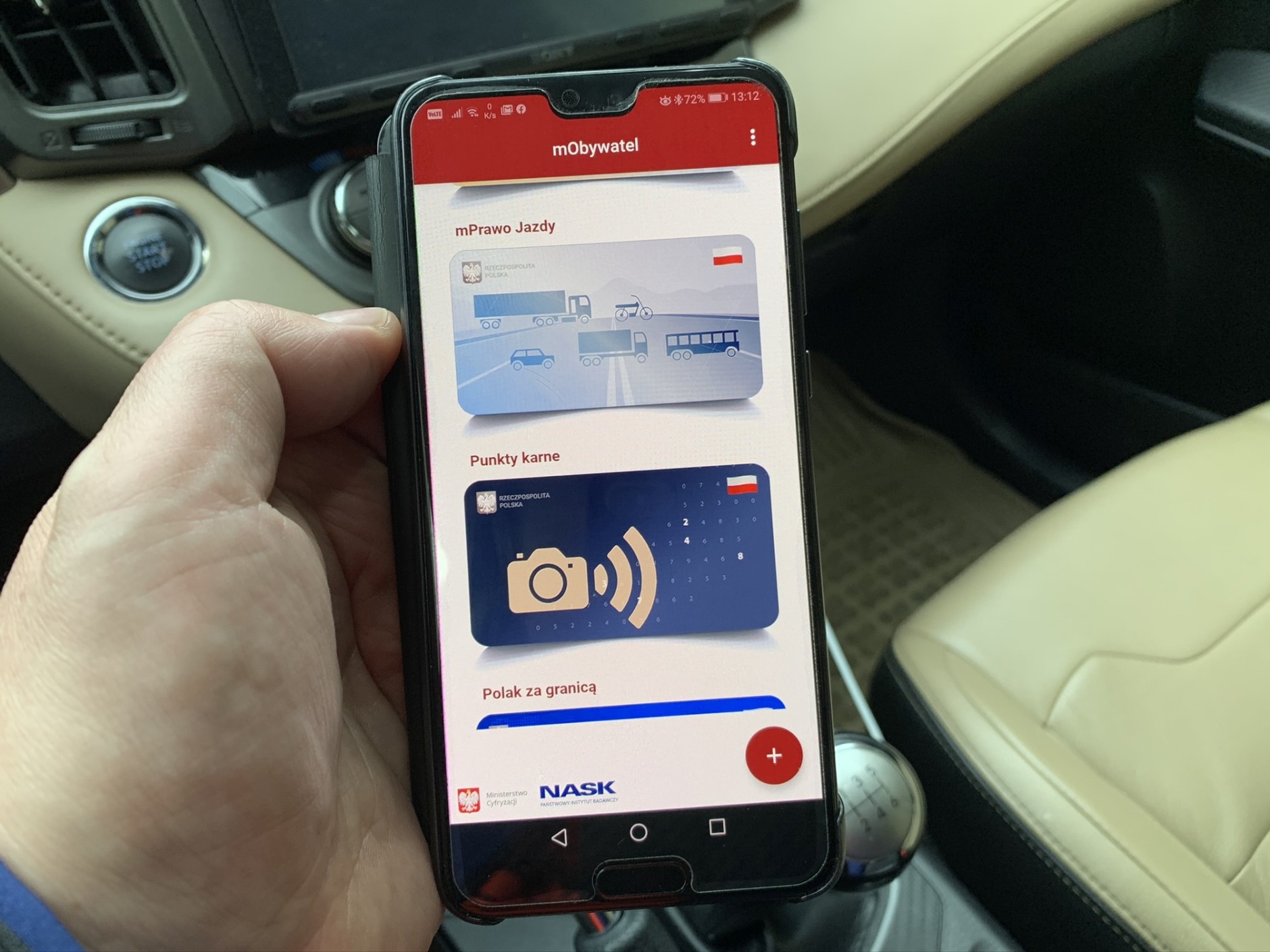 mPrawo Jazdy w telefonie