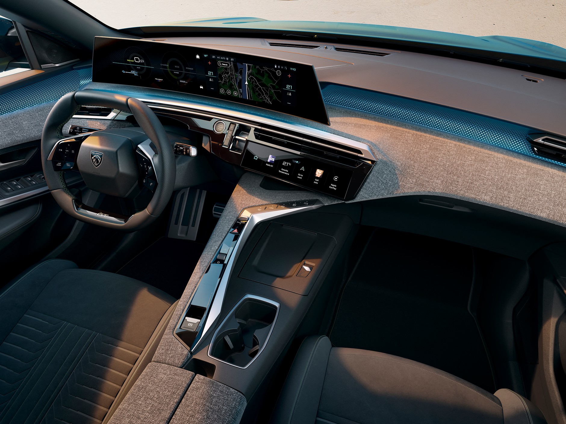 Peugeot panoramic i-Cockpit