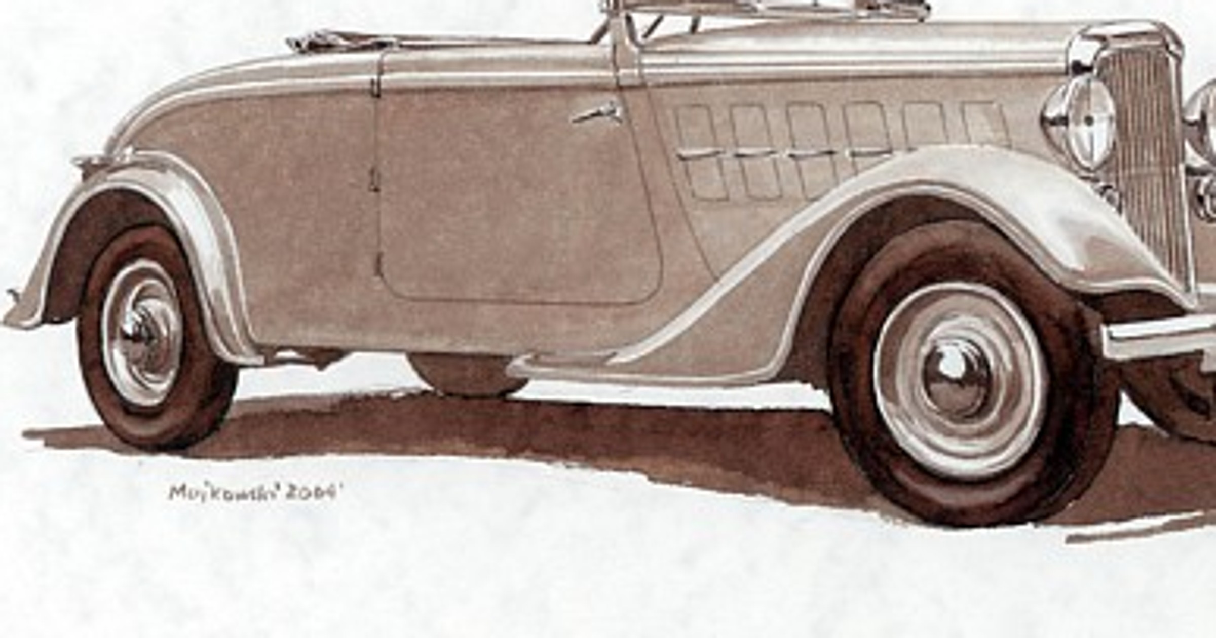 Berliet 11CV Dauphine 1933 rok Francja