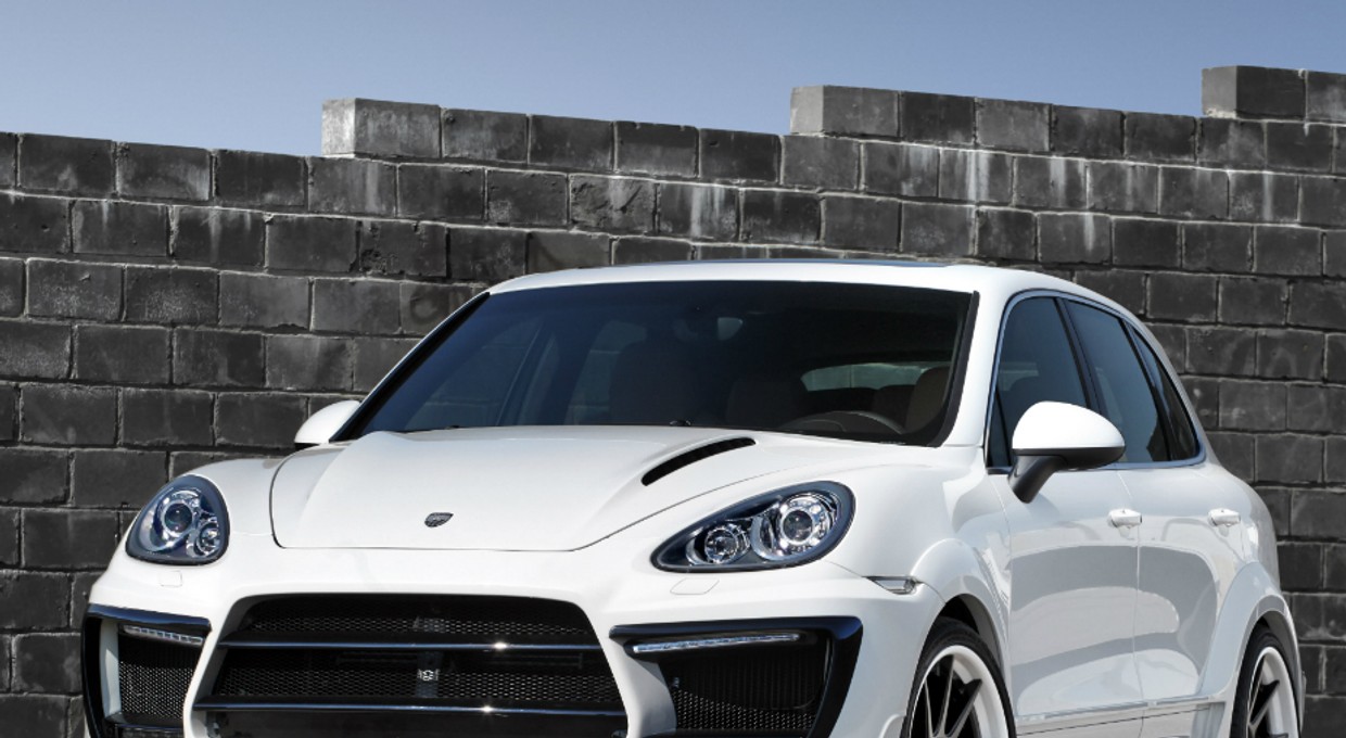 Porsche Cayenne: biały pieprz od Lumma
