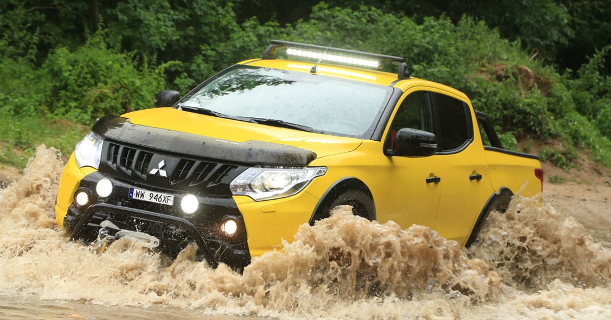Mitsubishi L200 Monster - potwornie pracowity