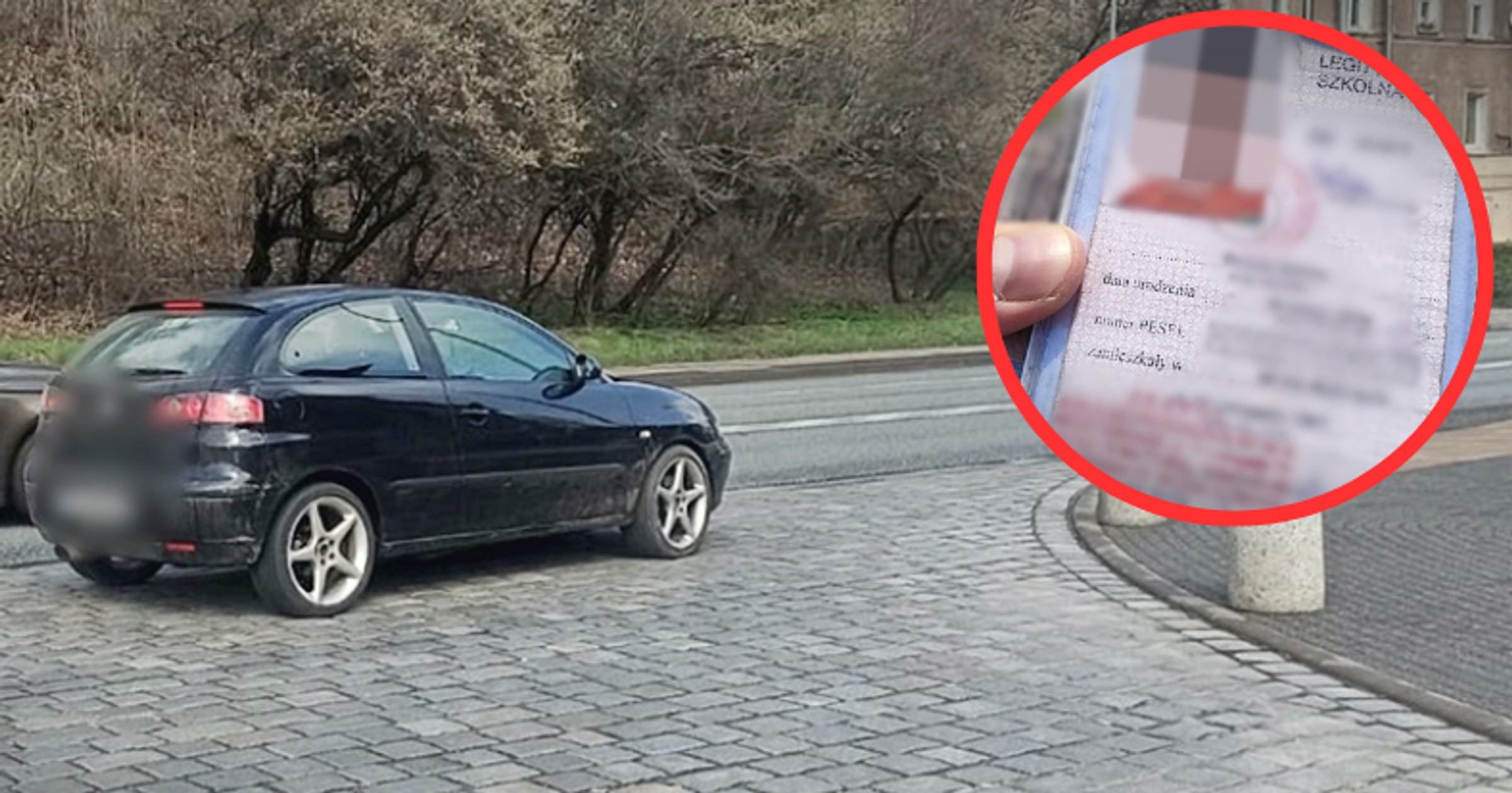 Gdy policjanci zobaczyli "dokumenty" kierowcy zdębieli