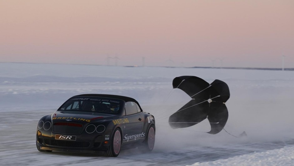 Bentley pobił rekord świata na Bałtyku