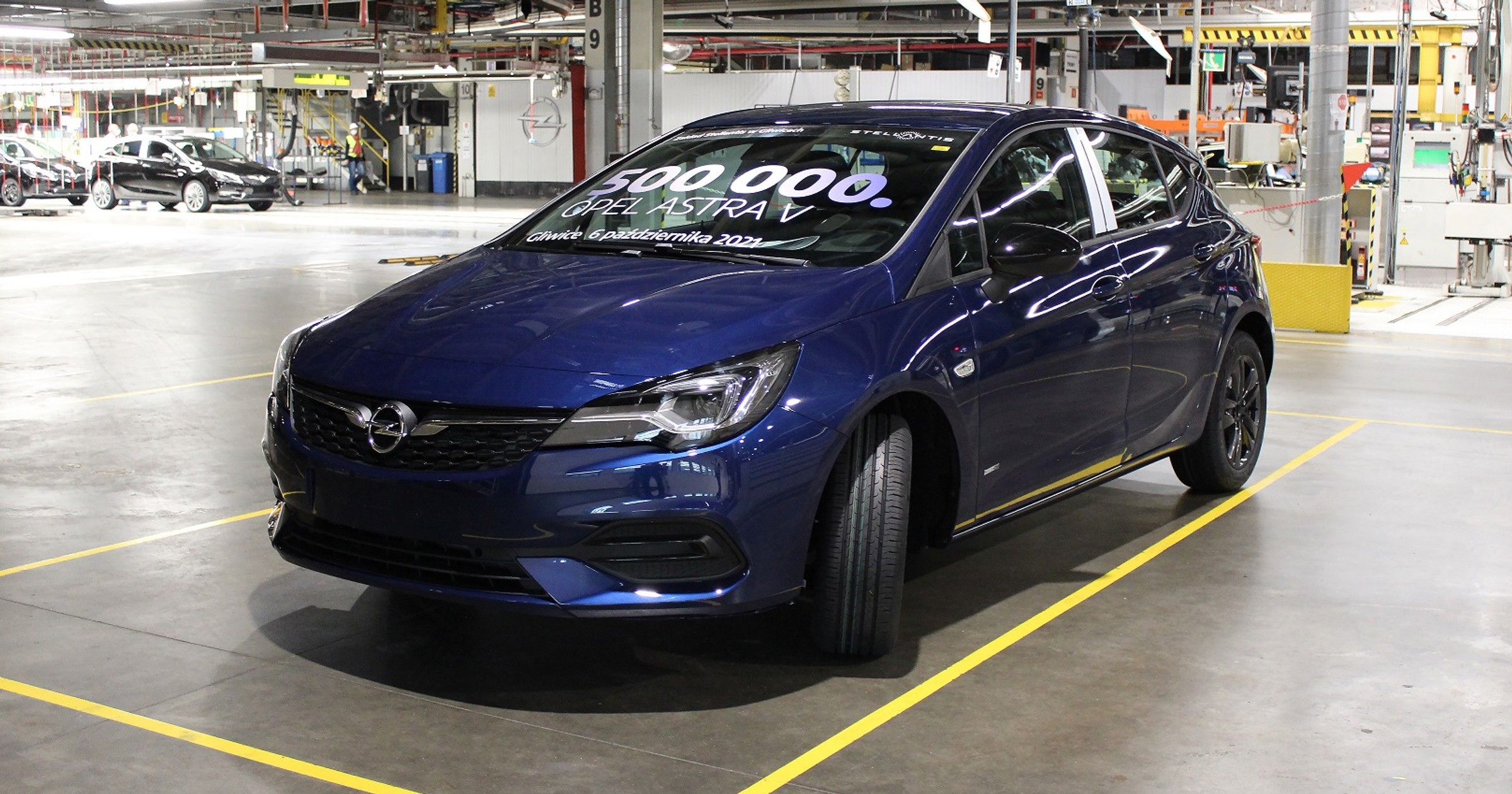 500 000 Opel Astra piątej generacji 2021